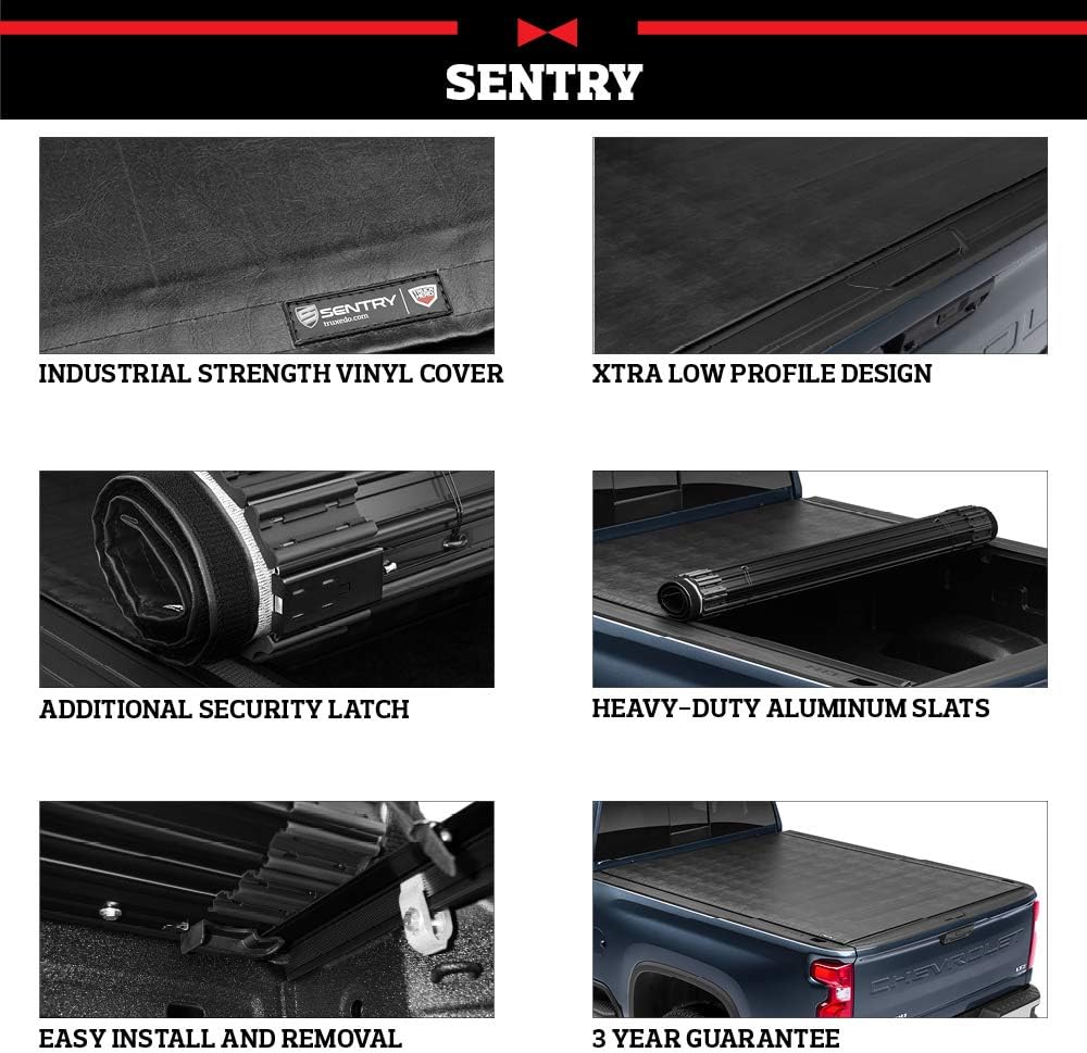 Amazon Com Truxedo Sentry Hard Rolling Truck Bed Tonneau Cover 1597701 Fits 15 20 Ford F 150 5 6 Bed Automotive