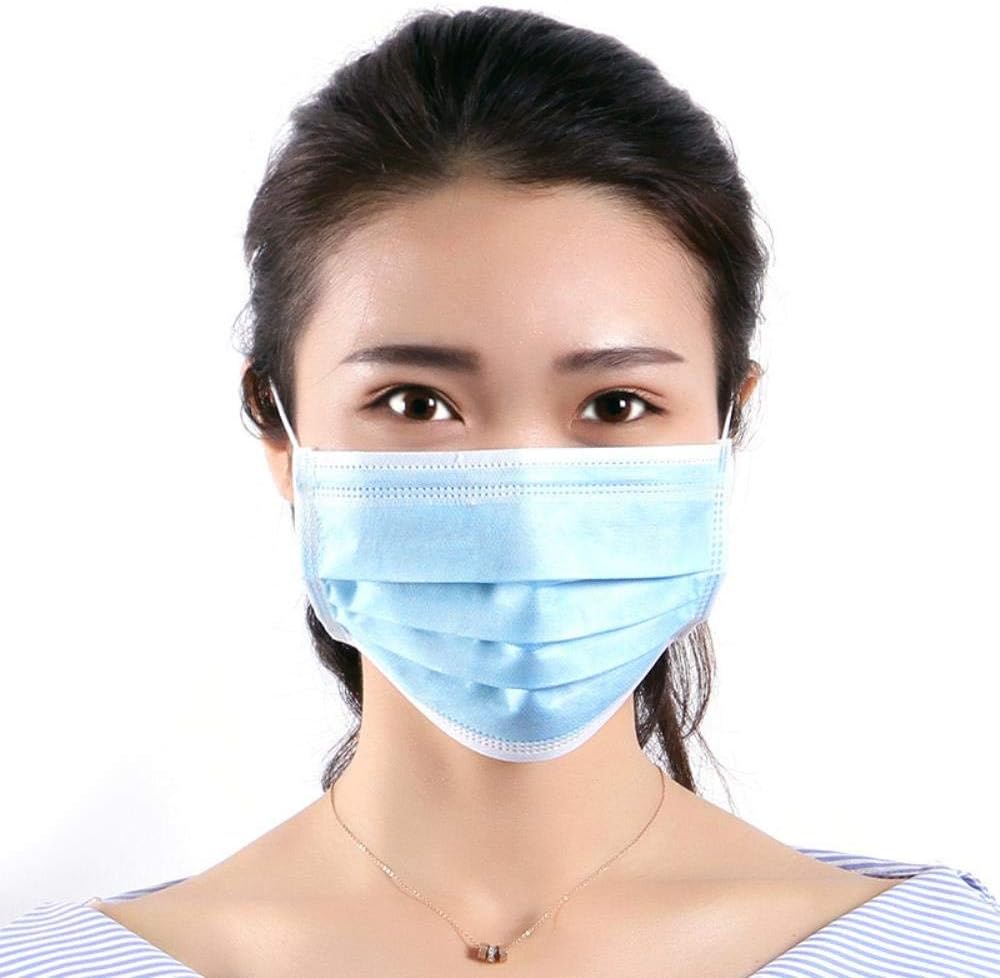 PRODUIT 20Pcs medical disposable blue 3-layer non-woven masks dustproof antibacterial ear hanging medical masks