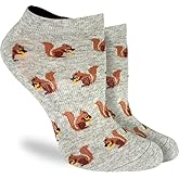 Good Luck Sock Women's Squirrels Ankle Socks, Adult
