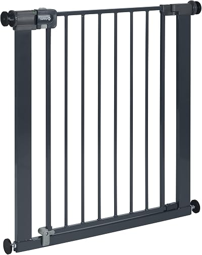 Safety 1st Easy Close Metal Gate – Pressure Fit Baby Gate 73-80 cm