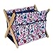 Everything Mary Deluxe Fold-Up Wooden Yarn Arts Caddy - Organization Storage for Knitting, Yarn, Crotchet - Yarn & Notions Organization - Tangle Free Yarn Caddy Bag Organizer for Tools & Travel