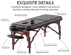CLORIS 84" Professional Massage Table Portable 2
