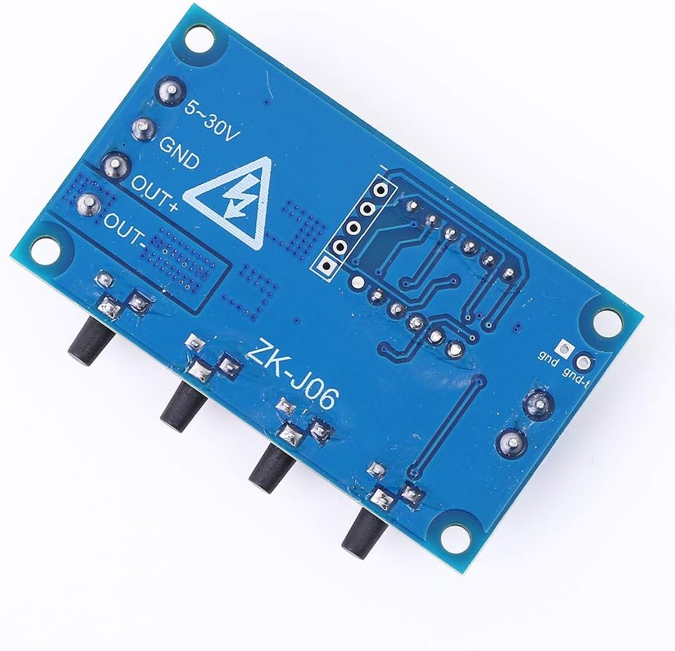 PEMENOL DC 5-36V Timer Relay LED Digital Triggering Cycle Time Delay Relay Module Dual MOS Control Timing Delay Relay Module with Protective Case - Image 4