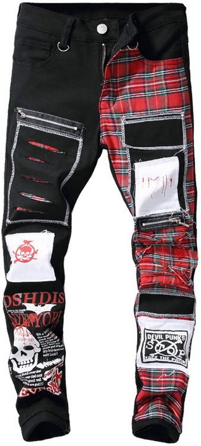 punk rock jeans