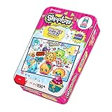 Pressman Toys Shopkins Puzzle Tin with Collectible (100 Piece)