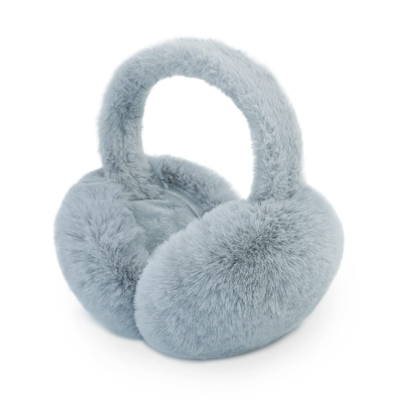 Women Faux Fur Ear Muffs Winter Warmheadband Outdoor Ear Cover Accessories Foldable Winter Ear Muffs Faux Fur Ear Warmers Women  main image 2