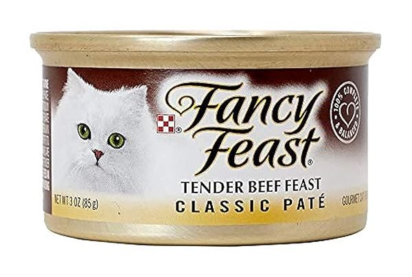 FANCY FEAST CLASSIC TENDER BEEF FEAST CANNED CAT FOOD 24-3OZ CANS
