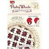 Talisman Designs Pastry Wheel Decorator & Cutter Set | Dishwasher Safe & Food Safe | Pie Crust Cutters | Kitchen Baking Cutte