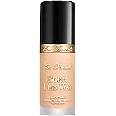 Too Faced Born This Way Natural Finish Longwear Liquid Foundation | Medium-To-Full Coverage | Hydrating + Oil Free