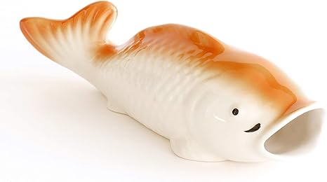 Amazon 榊立て 鯉 花掛け 緋鯉 紺鯉 全長24cm 床の間 柱用 壁掛け型 花入れ 掛け花 緋鯉 榊立 オンライン通販