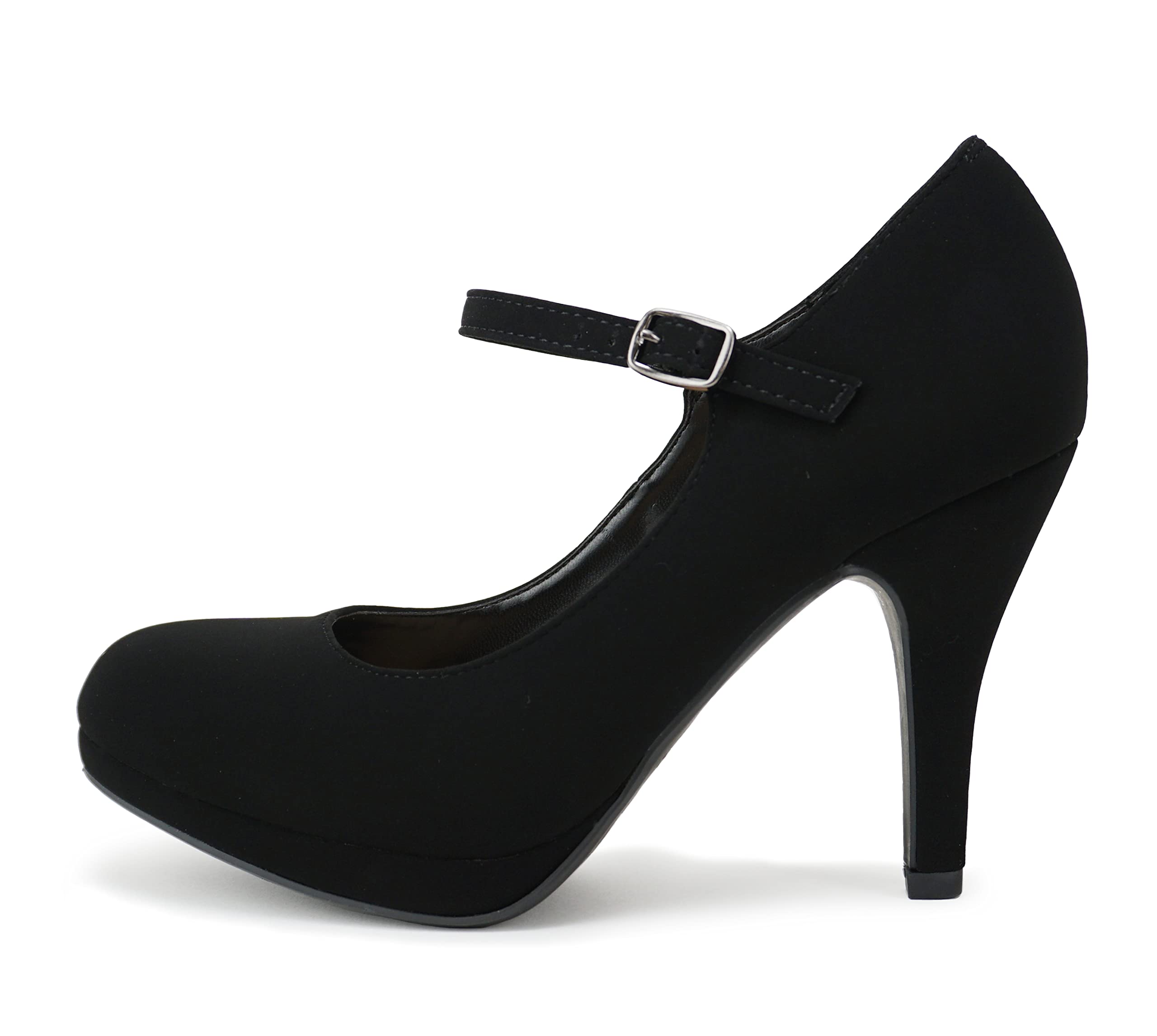 Photo 1 of City Classified Comfort Topshoeave Women's Dennis Mary Jane High Heel (8 M US, Black)