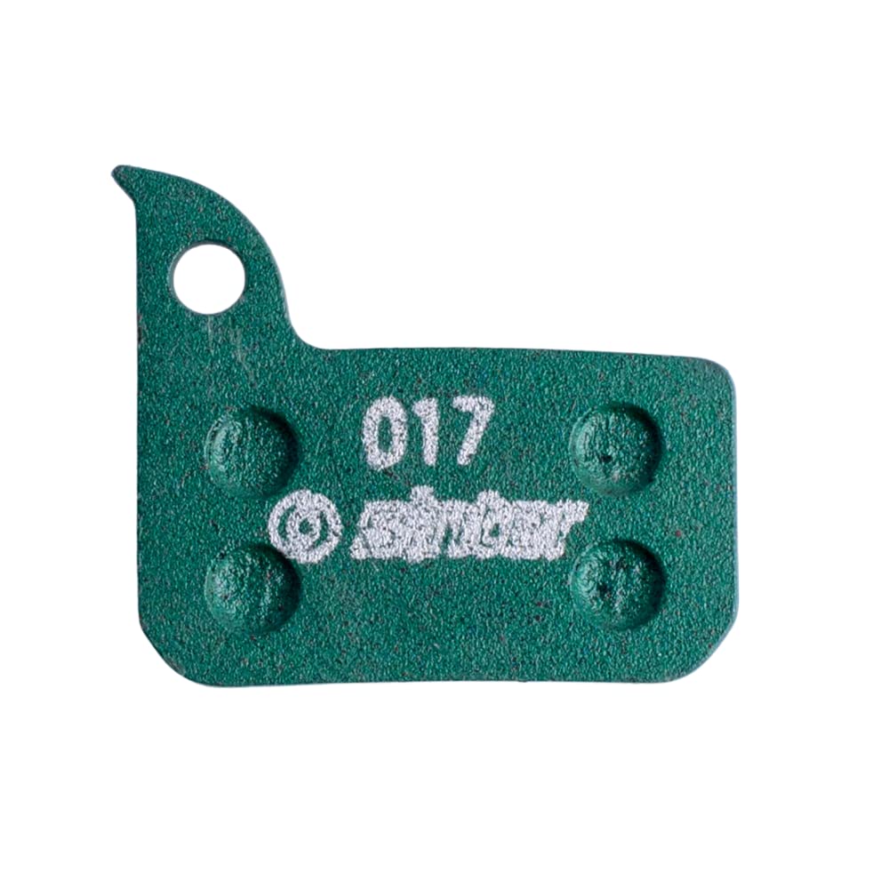 Sinter Disc Brake Pads - 017 SRAM Green S2032 - Single Pair Metal Can Carded 2022: Green One Size