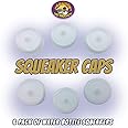 6 Pack of Squeaker Caps for Amazing Pet Bottle Shaggies Fits Most Plastic Bottles