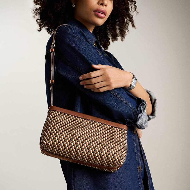 Penrose Sac à main en cuir, coton ou polyester pour femme, Plusieurs, 25.4L cm x7.62Wcm x16.51 H cm