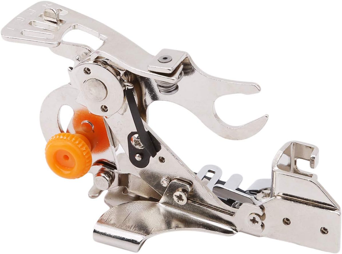 ZALING Ruffler Sewing Machine Presser Foot Fit All Low Shank Singer Brother Babylock Husqvarna Viking