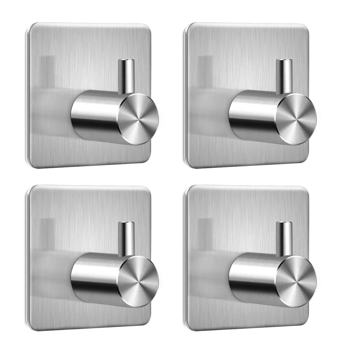 Self Adhesive Hooks,Kitchen Bathrooms Robe Hooks,Towel Stands Sticky