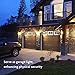LOHAS Dusk to Dawn Light Bulbs, Indoor/Outdoor, 6W (40W Equivalent), 2700K Soft White, 500LM A19 LED Sensor Light Bulb, Auto On/Off, E26 Base, for Porch, Garden, Hallway, Front Door, Stairways, 4 Pack