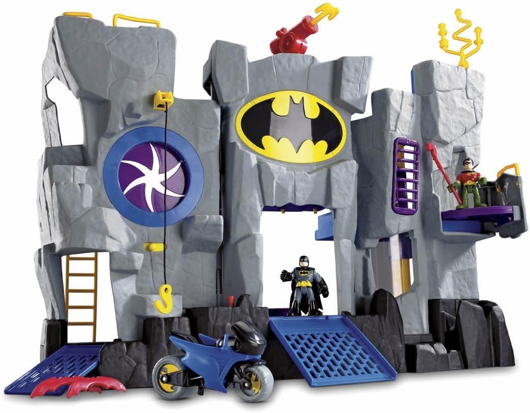 imaginext batman castle