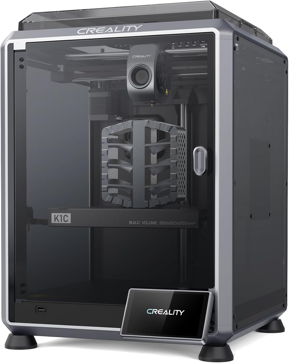 Creality K1C 3D Printer 600mm/s Auto Level AI Camera Silent 220x220x250mm