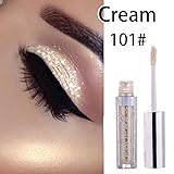 Zippem Glitter Liquid Eyeshadow, Shimmer Eyeshadow Liquid, Cosmetic Makeup Singl
