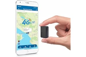 TKMARS Mini GPS Tracker for Vehicles 4G Anti-Lost Magnetic Tracking Devices for Cars Hidden Real-Time Tracking 10S, Rastreador para Niños Small Portable Locator Unlimited Distance Low Subscription TK903