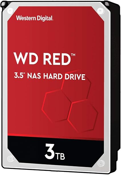 Wd Red Disque Dur Interne Nas 3 To 5400 Rpm Sata 6 Go S Smr Cache De 256 Mo 3 5 Po Amazon Fr Informatique