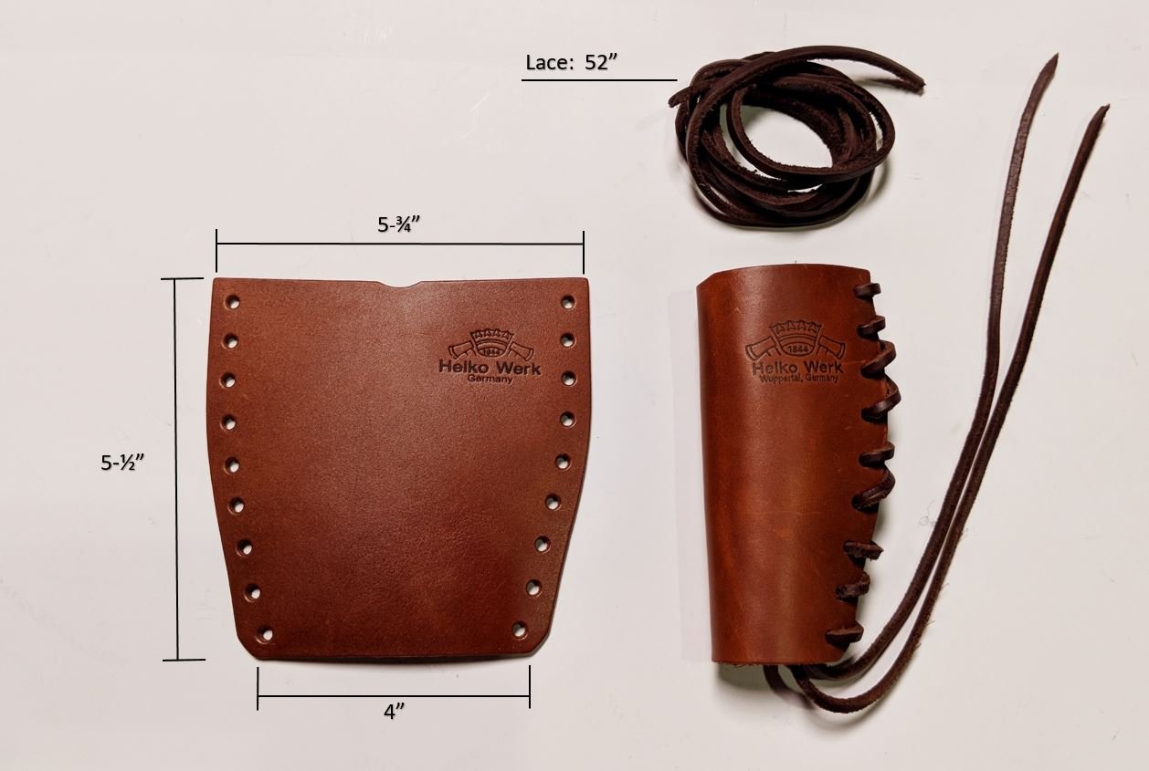 Helko Leather Handle Guard Axe Collar 722589570438 eBay