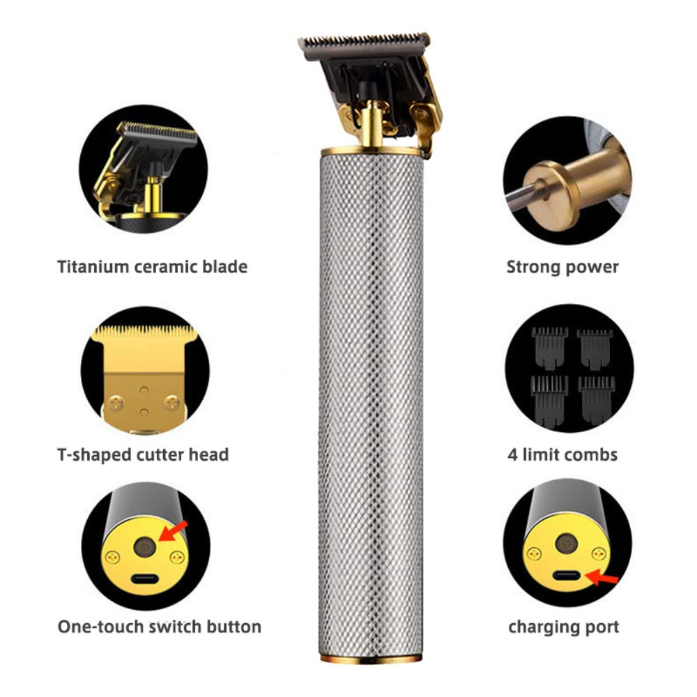 2020 new cordless zero gapped hair clipper