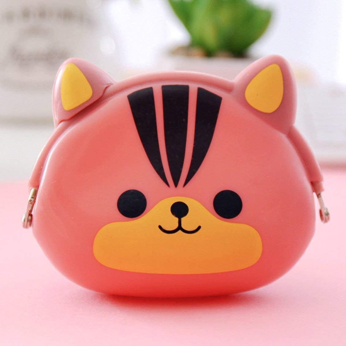 Bagages Portefeuilles Et Porte Cartes Enfant Marron Filles Mini Silicone Mignon Porte Monnaie Animaux Motif Petit Changement Portefeuille Bourse Femmes Porte Monnaie Porte Monnaie Sac Pour Enfants Cadeaux