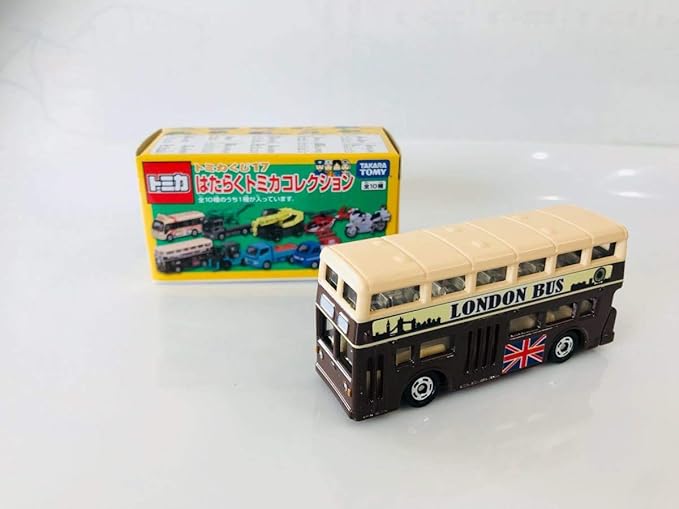 Amazon トミカ トミカくじ17 はたらくトミカコレクション ロンドンバス ミニカー ダイキャストカー ホビー