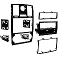 Metra 99-6516B Single/Double DIN Mounting Kit with OEM Bezel for 2005-07 Chrysler 300 Vehicles