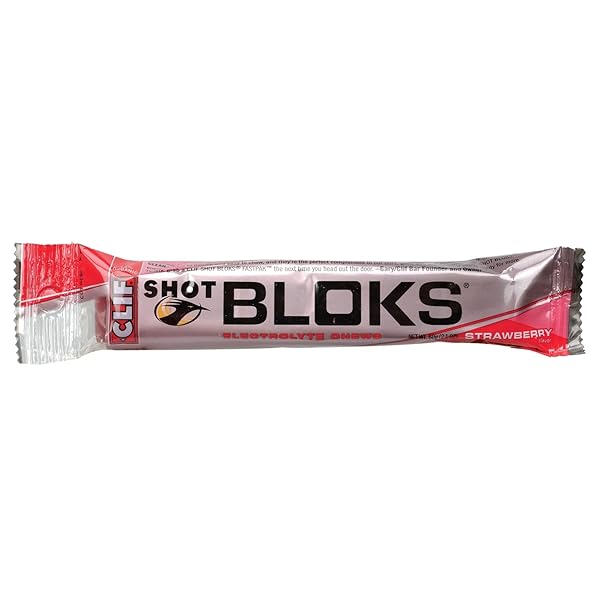 CLIF SHOT BLOKS ELECTROLYTE CHEWABLE CUBES MARGARITA – 12 PACKETS
