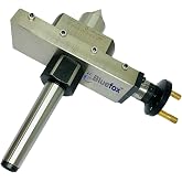 BLUEFOX TOOLS MT2 Introducing The Taper Turning Attachment With Revolving Live Center For 2MT Lathe Machines | for Off-setting Lathe's Tailstock| Hardened Point | 2 Handle Rotational | Precise 0.75mm