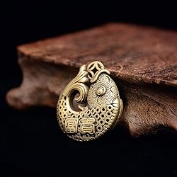 Yisinar Good Lucky Charms,Fish Chinese Keychain