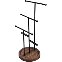 Amazon Basics Four-Tier Jewelry Tree Stand - Walnut/Black : Amazon.ca ...