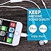 Headphone Adapter for iPhone Xs/XS Max/XR/X 10 iPhone 8/8 Plus, Lightning to 3.5mm Female Audio Earphone Connector Headphones Splitter for iPhone 7/7 Plus Compatible for iOS 12 (White)