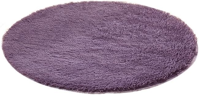 Multi-size Round Area Rugs Solid Super Soft Home Cozy Shaggy Carpet Mat Bedroom Luxurious Furry Floor Pads for Living Room
