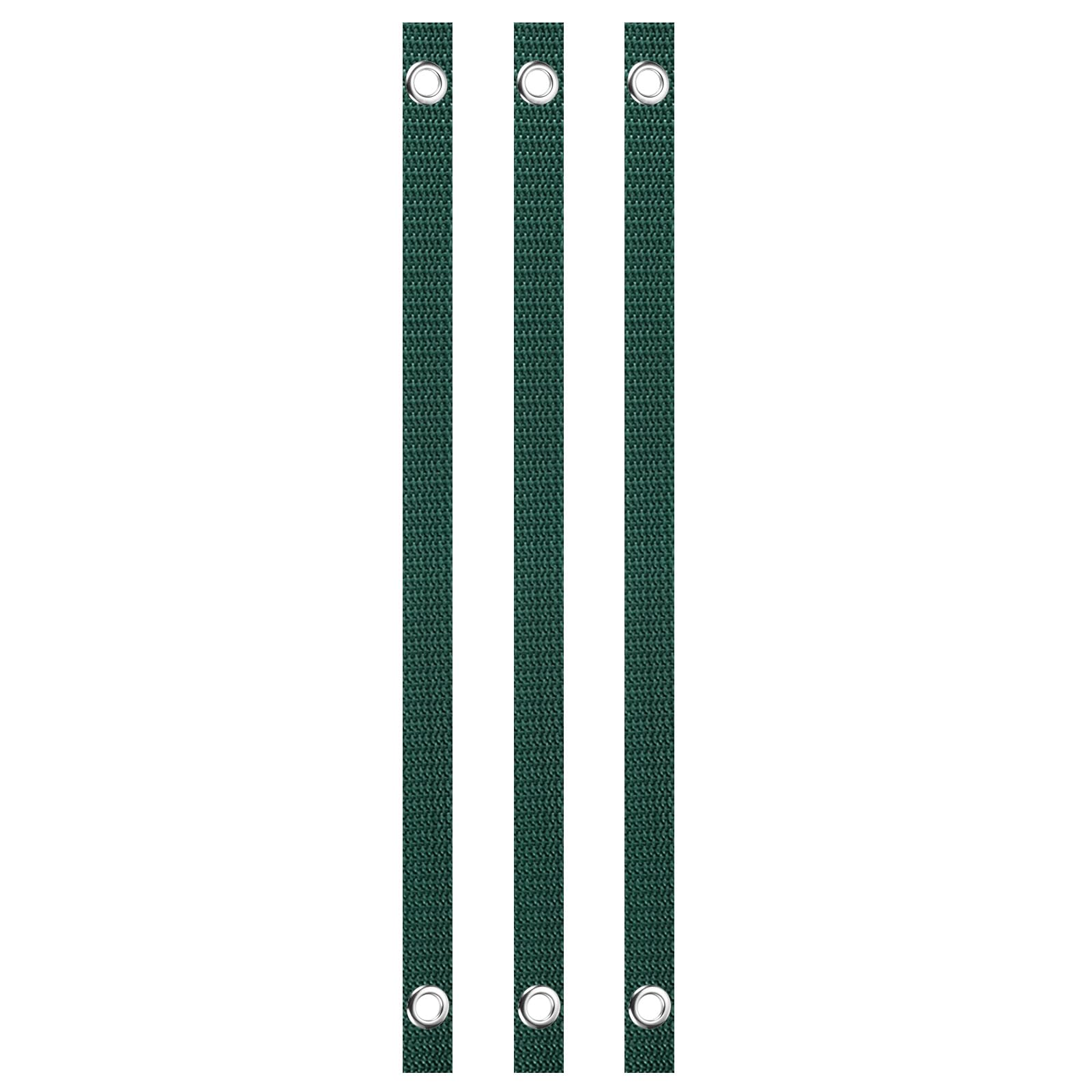 PATIKIL 31.5 Inch Tree Straps for Staking, 3 Pack Tree Support Stakes, Tree Straightening Ties for Newly Planted Straight, Green