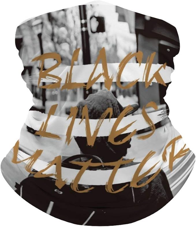 Black Lives Matter Headband Protest Face Bandanas Floyd Face Cover Rave Balaclava Face