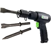 DYNAMIC POWER Air Hammer Kit, 3-Chisels, D319915 | 3700 BPM (blows per minute), High blows/minute for fast cutting action