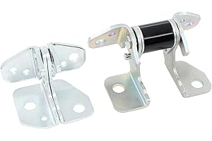 Roneeson Front or Rear Driver Side Upper and Lower Door Hinge for Chrysler 300 2013-2023, Dodge Charger 2013-2023, Durango 2012-2025, Jeep Grand Cherokee 2013-2021