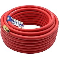 Goodyear 50 ft x 3/8" Hybrid Air Hose - Max Working Pressure: 300 PSI - Max Burst Pressure: 1200 PSI - Low Friction Hybrid Po