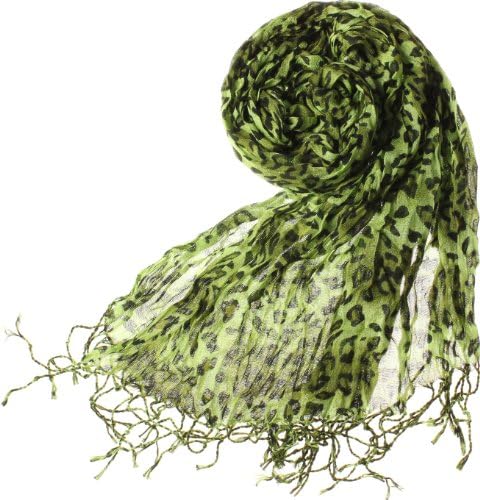 Accessory Necessary LL Women's Leopard Pattern Fashion Scarf