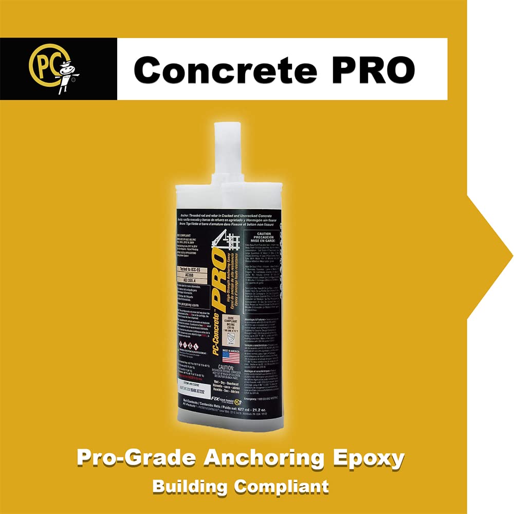 PC Products - 79003 PC-Concrete PRO High Strength Anchoring Epoxy System, 254 ml