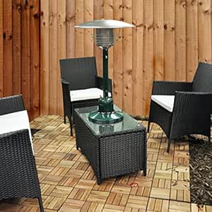 Elitezotec calefacción de terraza de Gas, calefacción de Mesa de jardín
