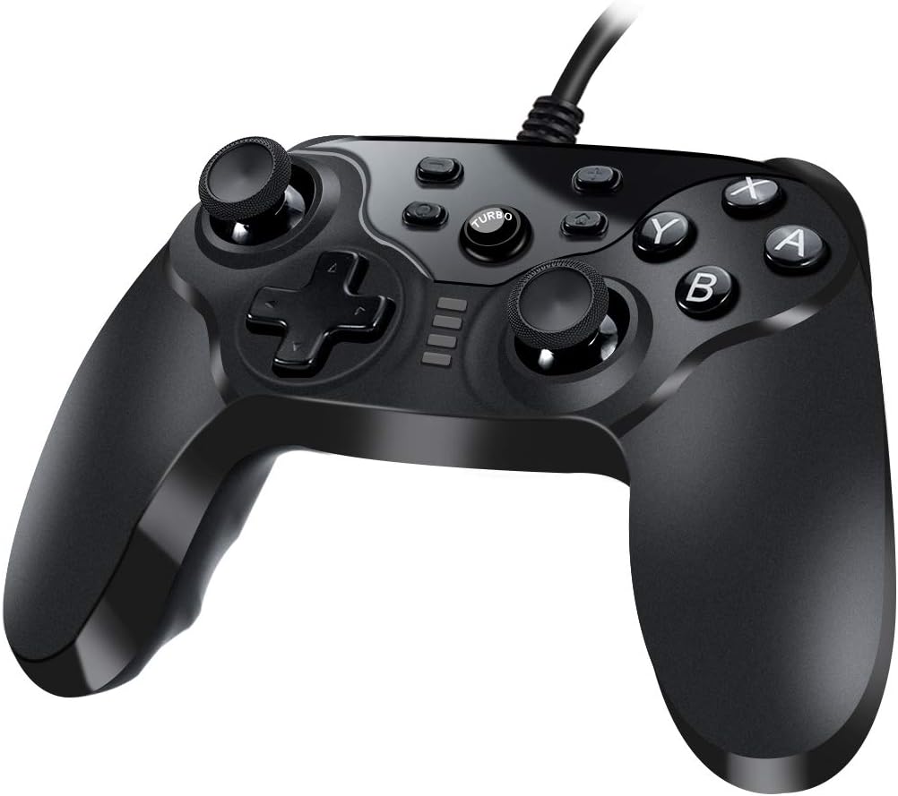 Amazon Scorel ニンテンドースイッチ用 有線コントローラー バージョン5 0 2対応 Usb接続 振動 連射機能搭載 Winpcにも対応 ゲーム