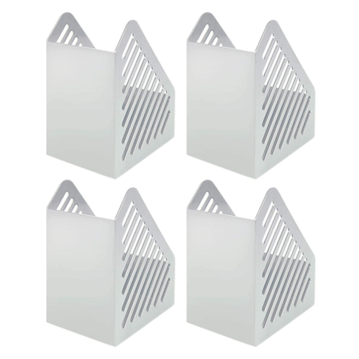 helit H6361082-4 Magazine File DN A5 "The Tower Gate" Light Grey Pack of 4