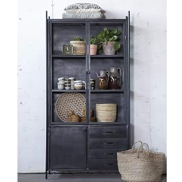 Giga Industrie Vitrinenschrank Fik Klein Schrank Vitrine