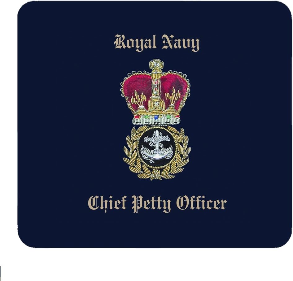 Personalised Mouse Mat - Royal Navy Chief Petty Officer