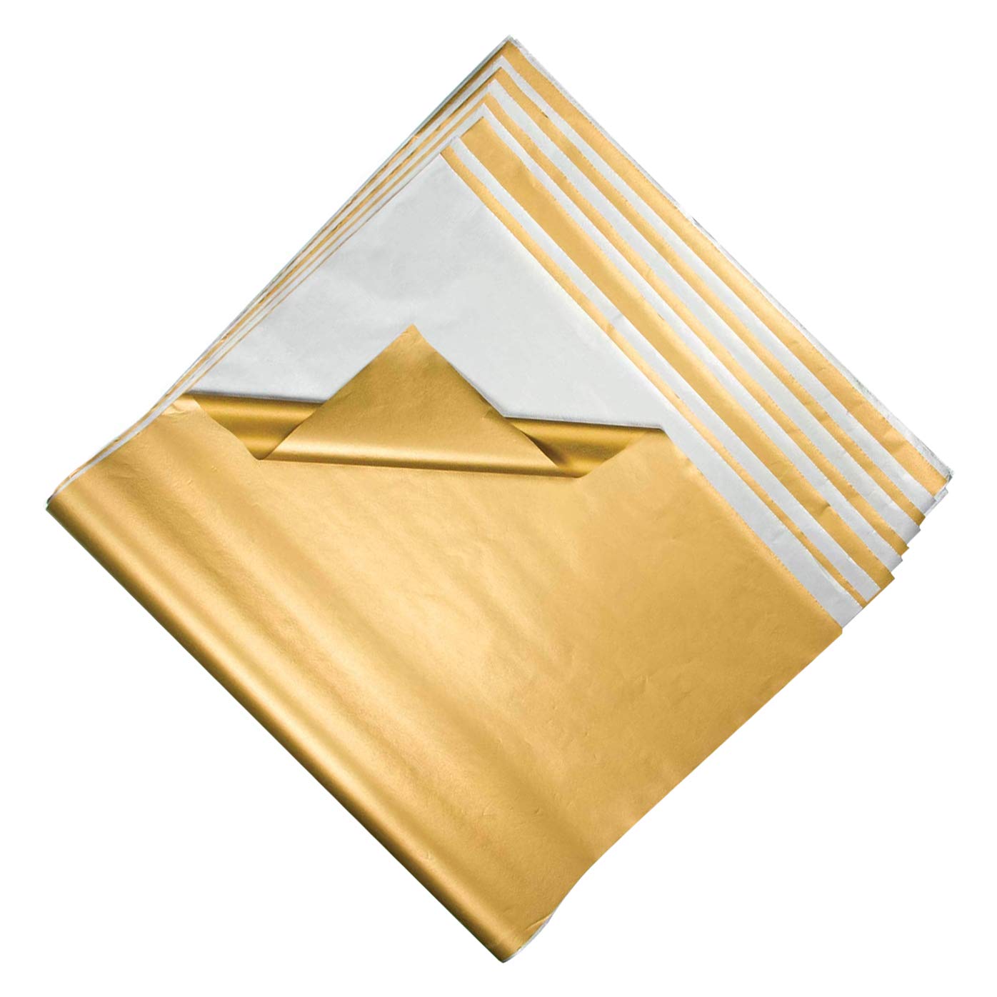 120 Large Sheets Gold or Silver Tissue Paper (Sheet Size: 100cm x 66cm) (60 Gold / 60 Silver)